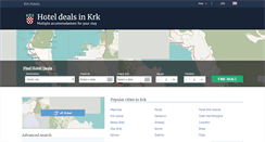 Desktop Screenshot of island-krk.com